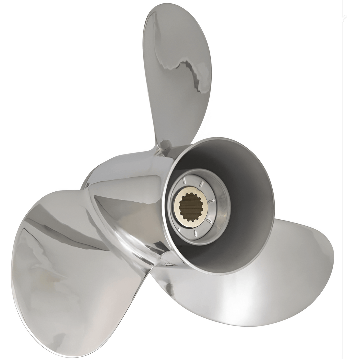 GENESIS Stainless Steel Propeller - Yamaha/Honda 25/60hp Outboard Motor P13