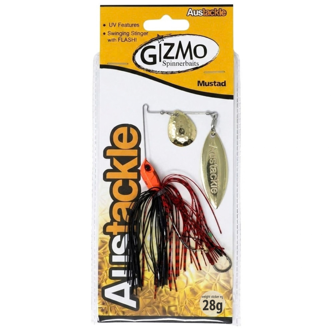 Austackle GIZMO Spinnerbait Pack – 28g Big Fish Edition (8-Piece Pack)