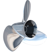 Turning Point Stainless Steel Propeller - Suzuki, Yamaha. Honda, Mercury, Tohatsu 150hp to 300hp 3-Blade 15.6dia x 21p LH