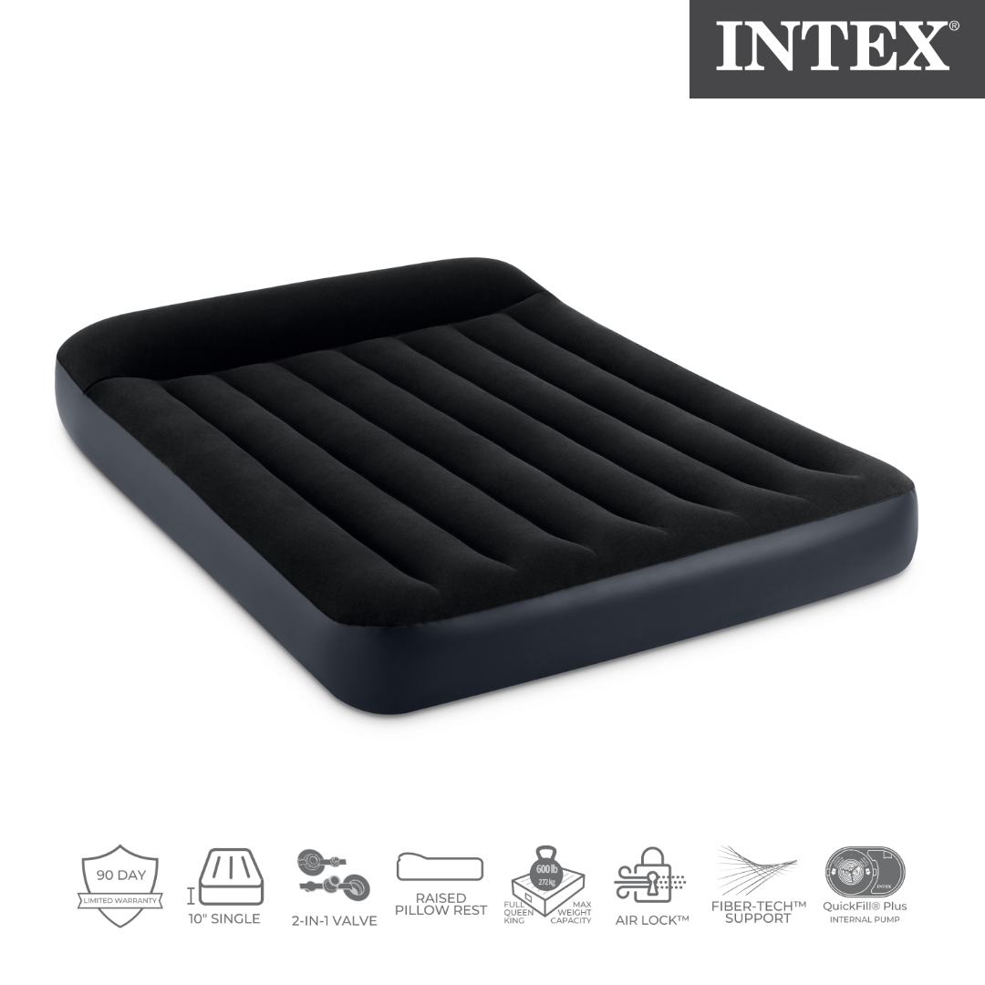 Intex Double (FULL) Classic Airbed (w/220-240V Built-in Pump)