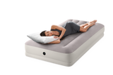 Intex Single (Twin) Dura-Beam Prestige Mid-Rise Airbed w/ USB150 Pump - 64177
