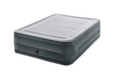 INTEX Queen Dura-Beam Comfort Plush Air Mattress w/ Built-In USB Electric Pump 64418