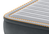 INTEX Queen Dura-Beam Comfort Plush Air Mattress w/ Built-In USB Electric Pump 64418