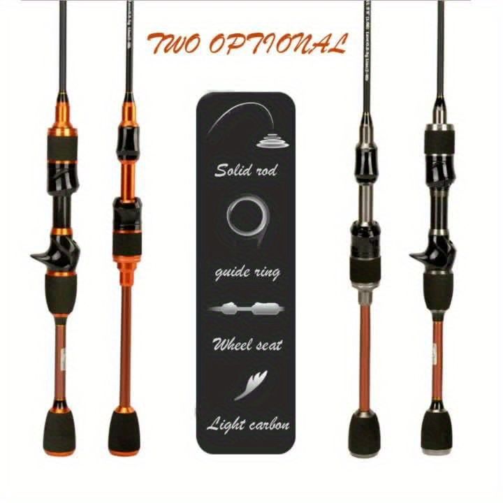 Ultra-light carbon 1.8m ultra-soft solid fishing rod
