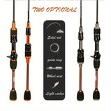 Ultra-light carbon 1.8m ultra-soft solid fishing rod