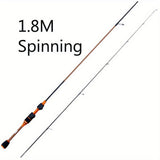 Ultra-light carbon 1.8m ultra-soft solid fishing rod