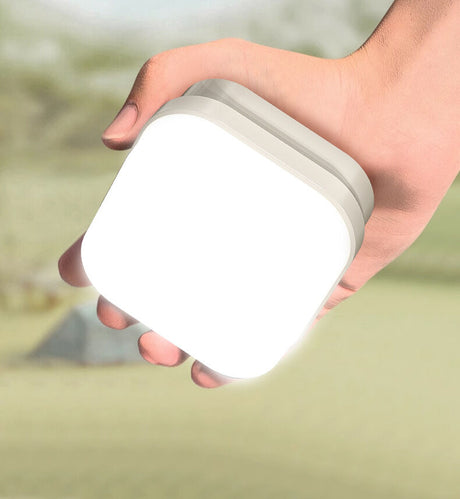 2-Pack LED Night & Emergency Lights - Mini Portable with 3 Modes for Home, Bedrooms, Power Outages & Backup, Outdoor Travel, Camping, Barbecue