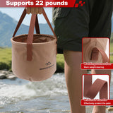 Multi-Use Collapsible Bucket –  (Coffee,Large)