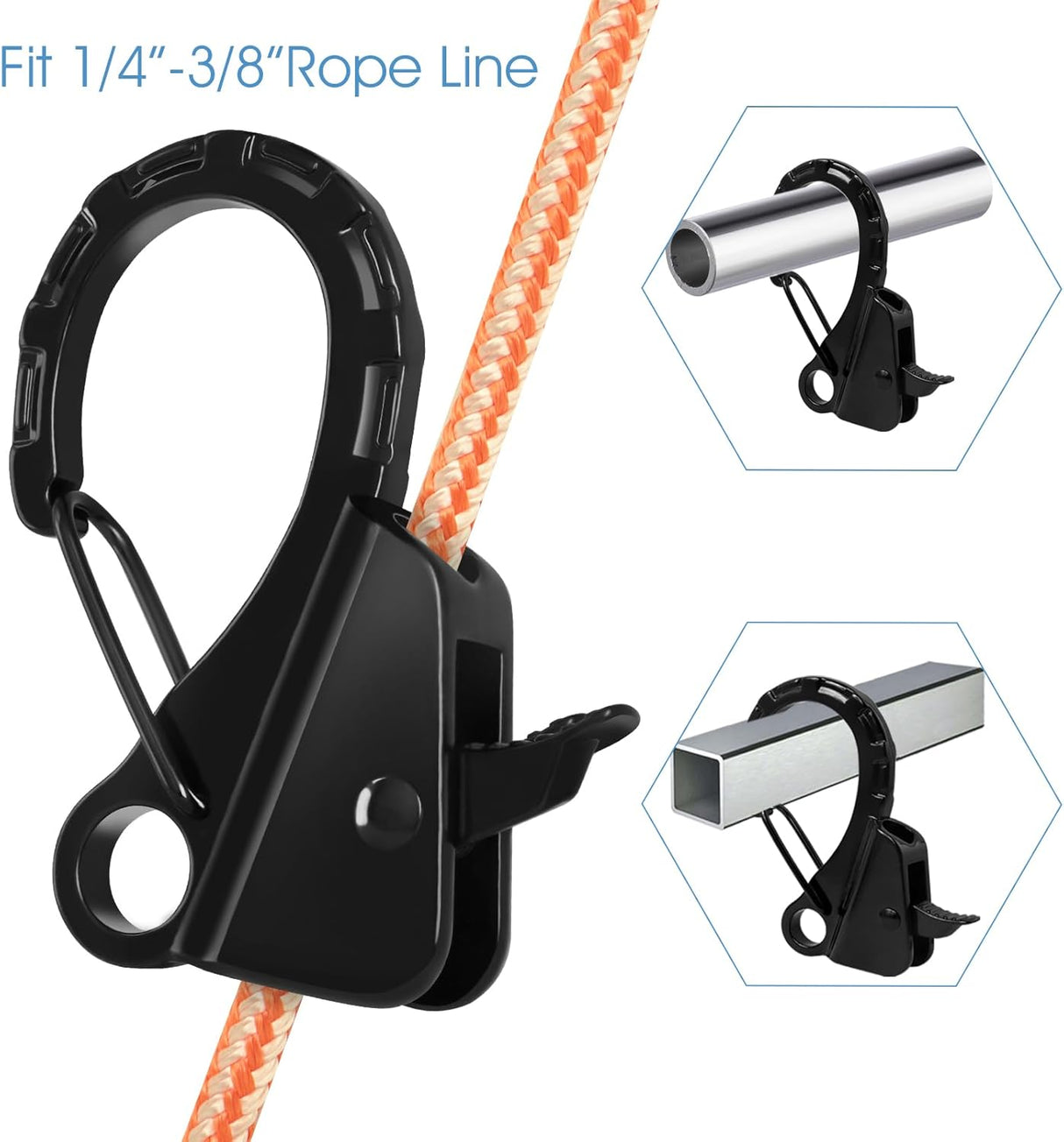 Stainless Steel Quick Release Boat Fender Clips