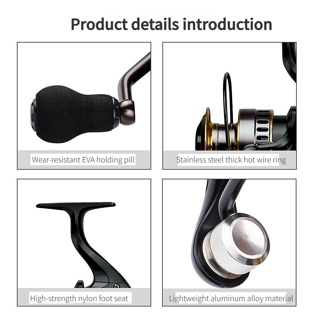 Spinning Fishing Reel, Lh/Rh Interchangeable | Size 5000