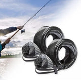 2Pcs Rod Sock Fishing Rod Sleeve Protector | White