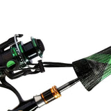 2Pcs Rod Sock Fishing Rod Sleeve Protector Pole | Green