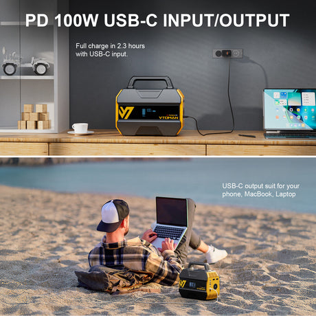 FlashSpeed 300 Solar Power Station 600W AC/DC for Camping AU