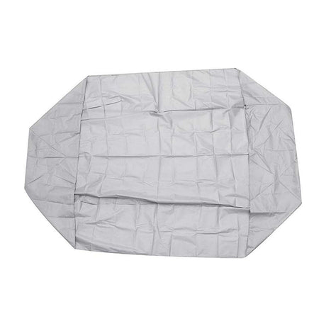 210D Inflatable Boat Cover UV Resistant Inflatable Dinghy Boat Cover Waterproof UV Sun Dust Protective Case Kayak Oxford Cloth Cover ( 380 cm )