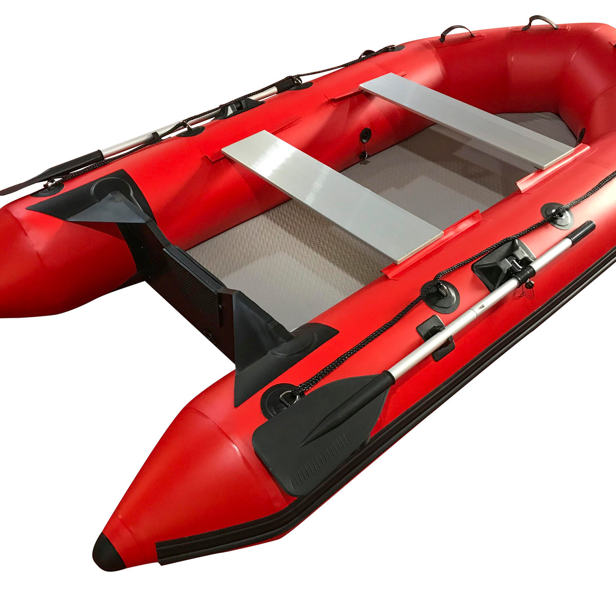 2.3m Inflatable Dinghy Boat Tender Pontoon Rescue- Red