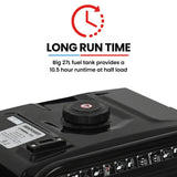 GENPOWER 8.5kW Peak 8.2kW Inverter Generator, Push Button & Remote Start, ATS Compatible, RCD, Portable w/ Wheels, 27L Fuel Tank, Grid Power Home Backup