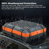 Social Hike 428L Car Rooftop Storage Carrier - Soft-Shell Waterproof Roof Bag
