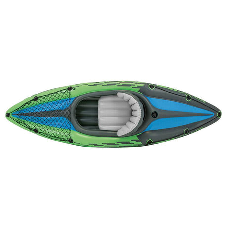 Intex Sports Challenger K1 Inflatable Kayak 1 Seat Floating Boat