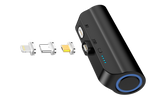 CHOETECH B660-BK 3000mAh Mini Power Bank with 3 Magnetic Connectors (Black)