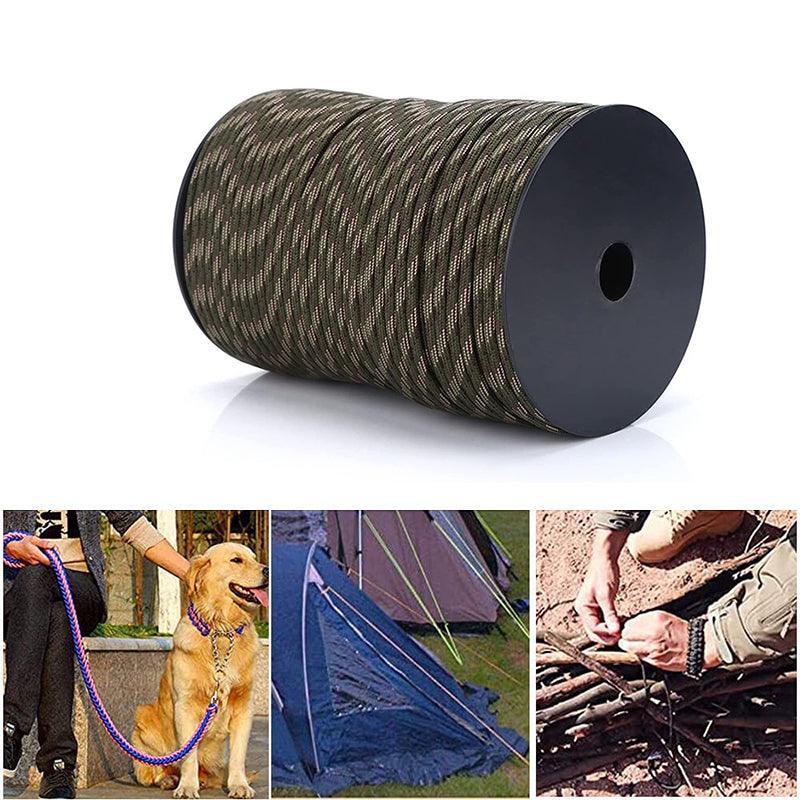 9 Strand Core Rope-100M 550 Paracord Parachute Cord Lanyard Mil Spec T