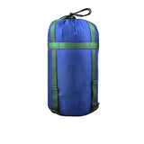 Camping Sleeping Bag Compression Sack Waterproof Outdoor Storage Bag - Lake Blue