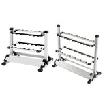 12/24 Hole Multi Functional Fishing Rod Holder Storage Rack Display Organizer - 12Holes