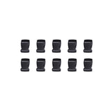 10pcs Black Plastic Buckle Clips 25mm