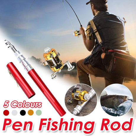 buy fishing pole online Telescopic Rod Reel Full Kit Fishing Line Lures for Beginner All-in-One 1.7M/5.58FT Light-weight Fishing rod+Spinning Reel+Line+Lures including nessary accessories for fishing HT FEX-27MSC Forge Extreme 27"