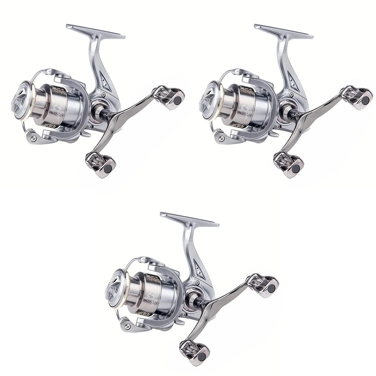 Double Handle Fishing Reel High-Speed Spinning Reel for Freshwater Saltwater - SW2500S