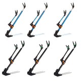 Bracket Fishing Rod Holder Multi Functional Rod Stand for Fishing and Outdoors - Black-240cm