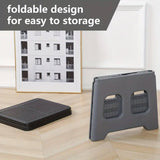 Outdoor Travel Toilet Portable Folding Stool Seat for Camping Hiking and Outdoor - Green