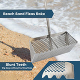 Stainless Steel Sand Screen Collapsible Beach Screen Crab Trap Fishing Gear