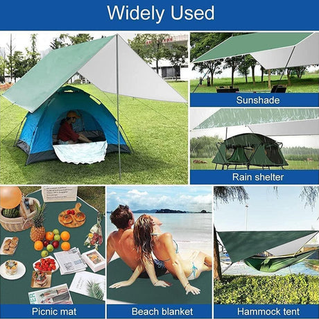 Portable Outdoor Camping Canopy Tent Sun Shelter Shade for Picnic Beach Events