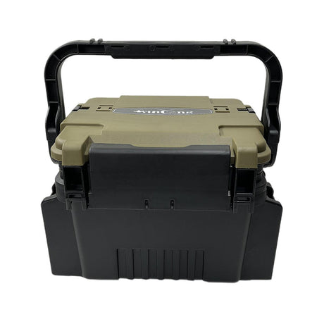 Multifunctional Fishing Tackle Box Portable Gear Storage Case Organizer Tool Box - Green