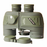 10x50 Floating Binoculars with Compass - Hd Navigation Waterproof Low Light Vision