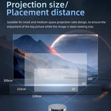 High Definition Mini Projector - 1000 Lumens 800X480 Resolution