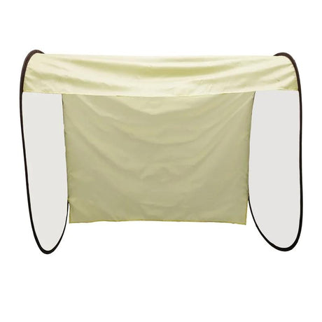 Beige Outdoor Clothes Drying Cover - Dustproof Rainproof Sun Protection - Beige