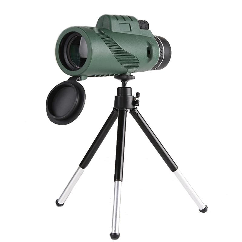 High-Definition Monocular Binoculars Telescope - 40X60 Fmc Multi-Layer Coated - With Holder And Tripod