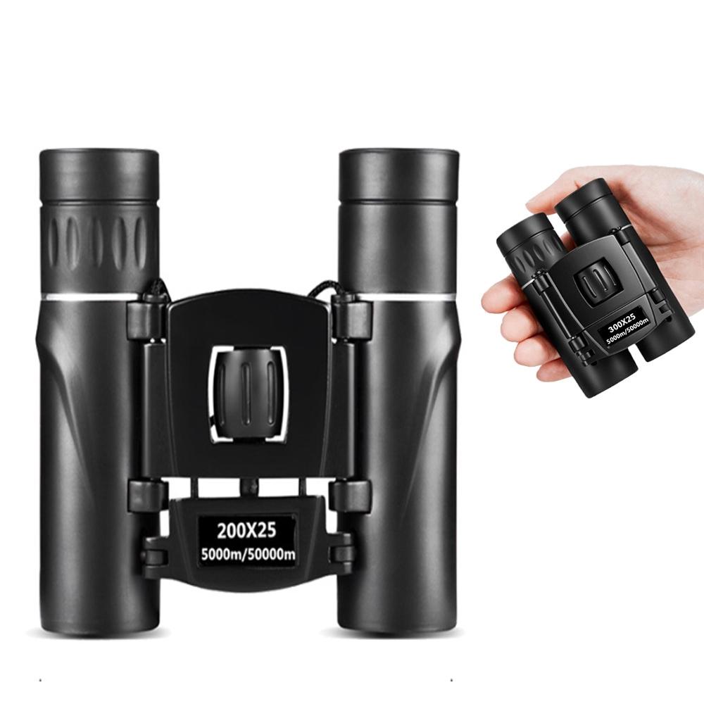 Foldable Hunting Binoculars for Outdoor Adventures - 200 X 25 With Phone Clip