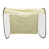 Beige Outdoor Clothes Drying Cover - Dustproof Rainproof Sun Protection - Lengthen Beige