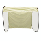 Beige Outdoor Clothes Drying Cover - Dustproof Rainproof Sun Protection - Lengthen Beige