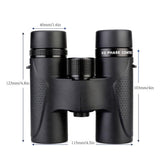 Waterproof Hd Binoculars with Low Dispersion Lens - 8x32