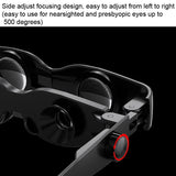Adjustable Focus Fishing Binoculars with Tricolour Lens - 3x Magnification