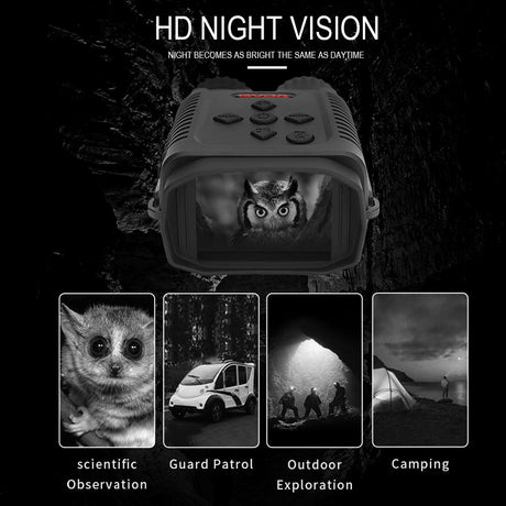 1080P Hd Infrared Night Vision Binoculars With 2.4 Tft Screen