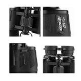 High Power Outdoor Binoculars for Low Light Night Vision - 20x50 - Black