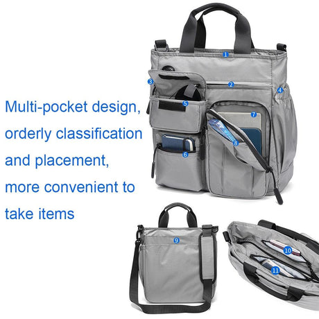 Multi Compartment Outdoor Bag - Blue