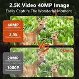 3 Ips Screen Digital Night Vision Binoculars with 3 Display - Green