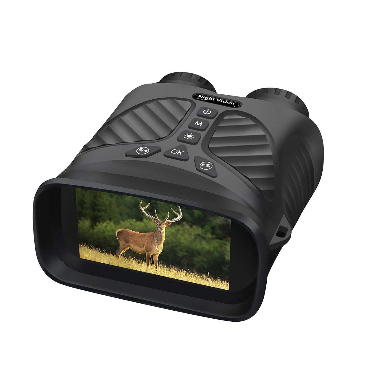 3 Ips Screen Digital Night Vision Binoculars with 3 Display - Green