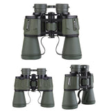 High Power Outdoor Binoculars for Low Light Night Vision - 20x50 - Armygreen