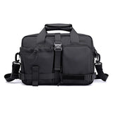 Large Capacity Men Shoulder Outdoor Bag Multi Functional - Black